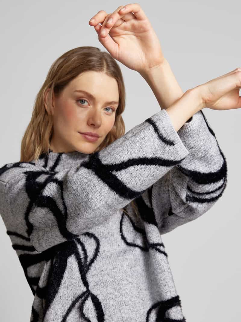 Tom Tailor Comfort fit gebreide pullover met katoen