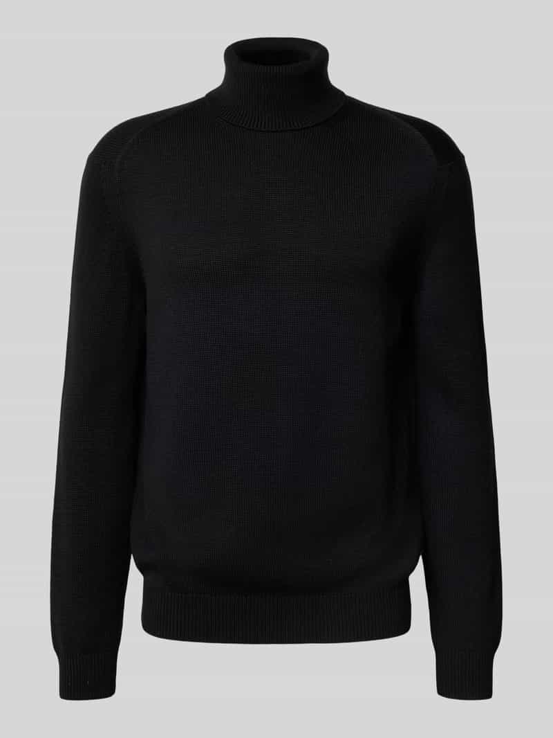 Armani Exchange Regular fit van coltrui van een scheerwolmix model 'Lupetto'