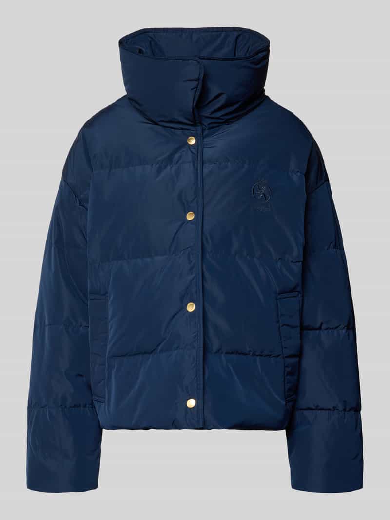 Tommy Hilfiger Regular fit donsjack met labelstitching