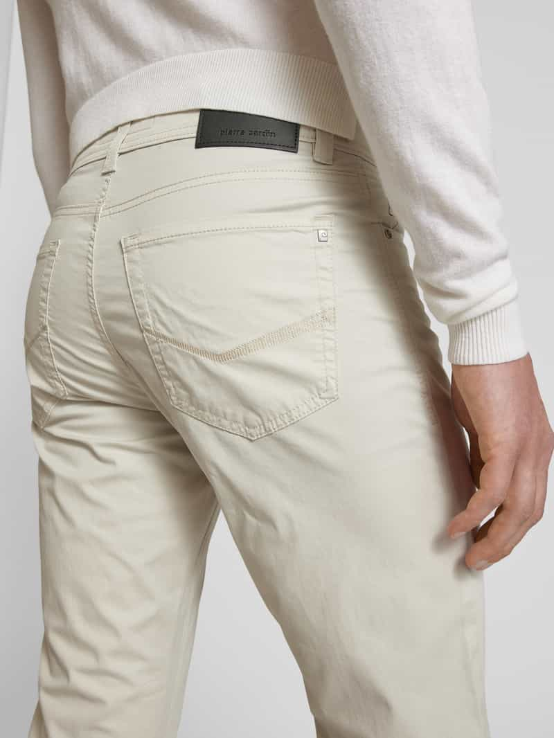 Pierre Cardin Tapered fit broek in 5-pocketmodel model 'Lyon'