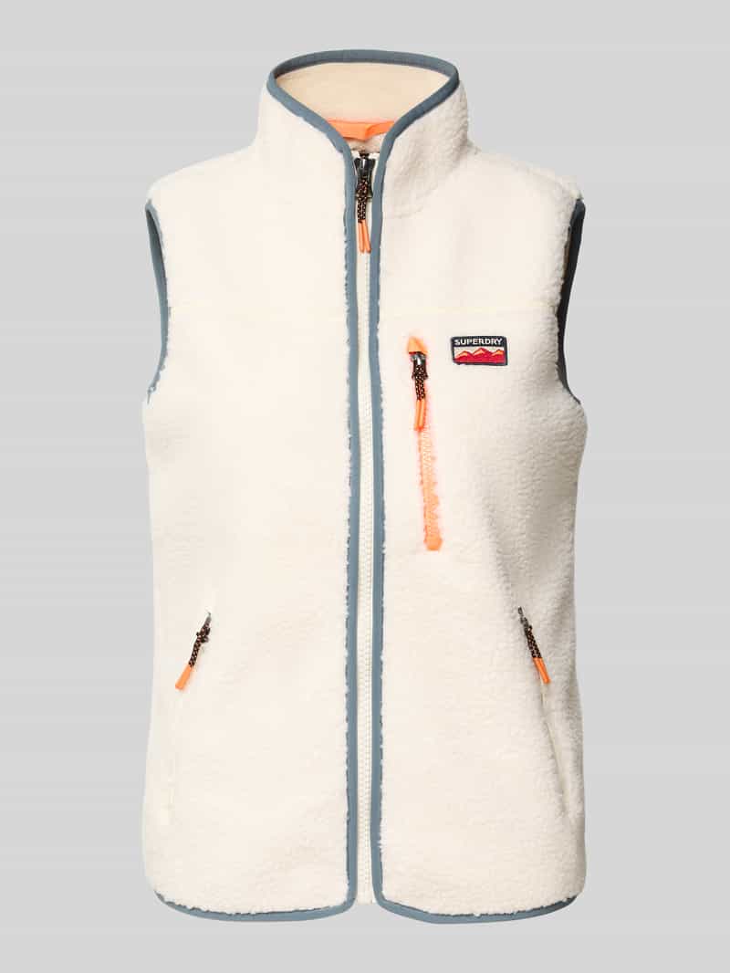 Superdry Gilet met opstaande kraag