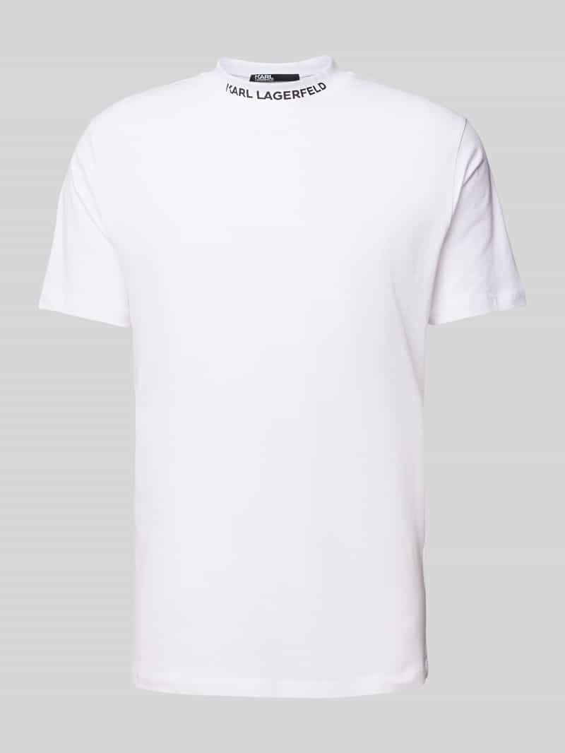 Karl Lagerfeld T-shirt met labelprint