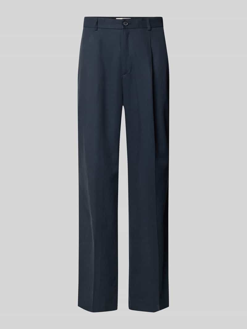 regular fit pantalon met achterzakken