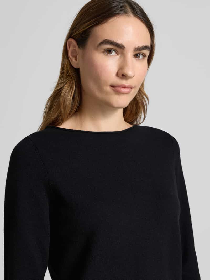 Marc O'Polo Regular fit gebreide pullover met scheerwol