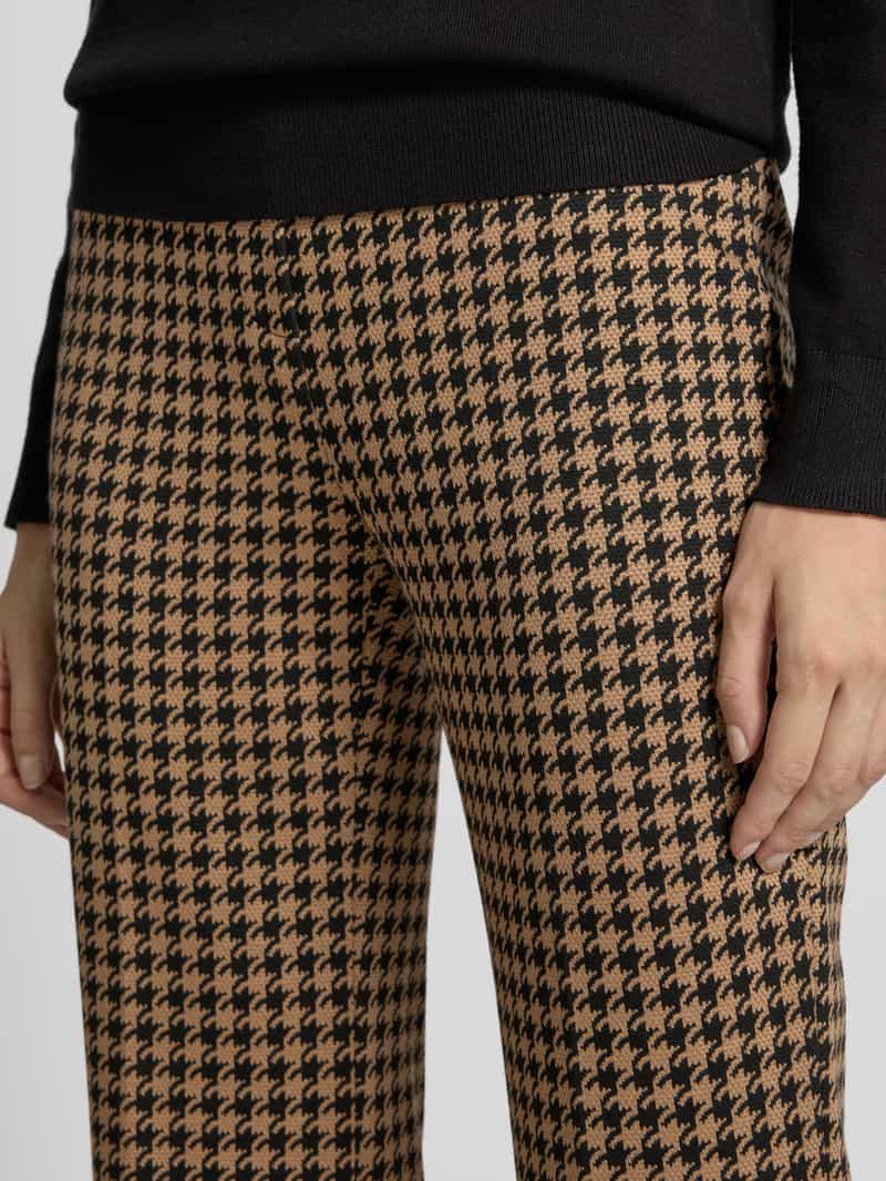 SEDUCTIVE Stoffen broek van viscosemix met elastische band model 'NANOU'