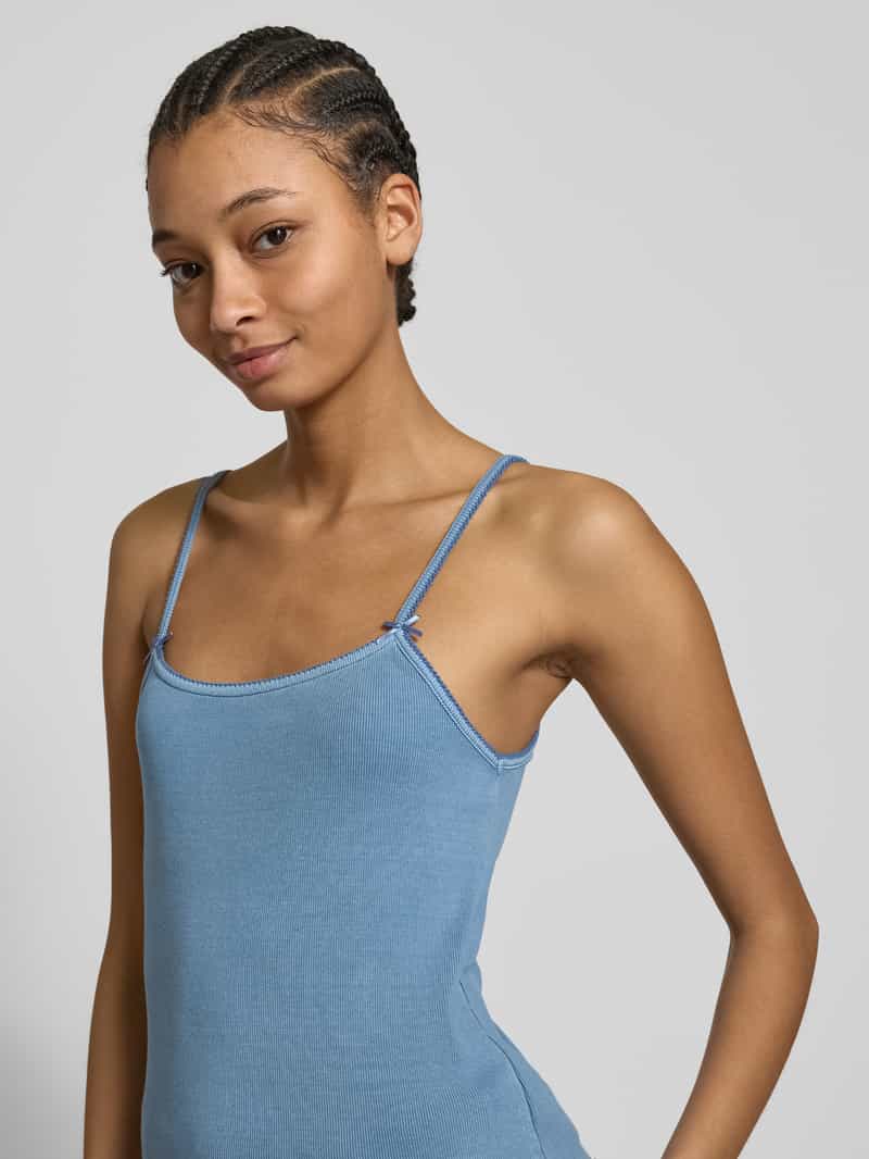 Tommy Jeans Slim fit top in riblook