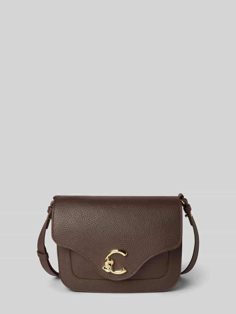 Coccinelle Crossbodytas met labeldetail