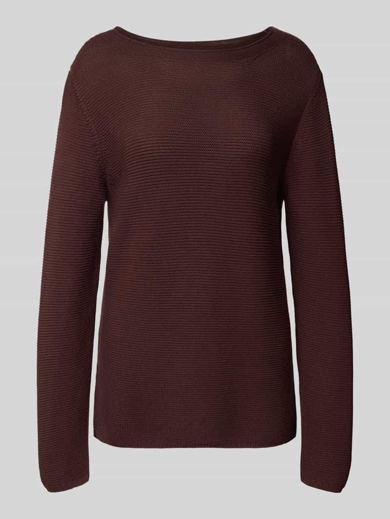 Marc O'Polo Regular fit gebreide pullover van zuiver katoen