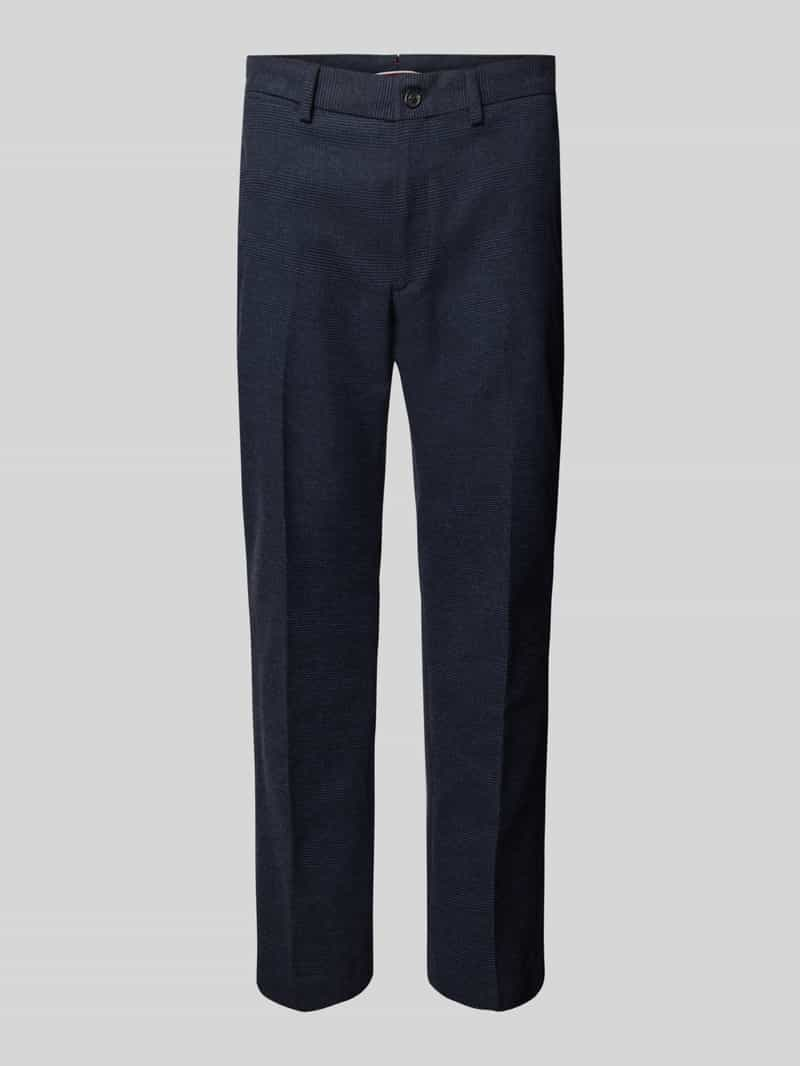 Tommy Hilfiger Straight leg stoffen broek met achterzakken, model 'DENTON'