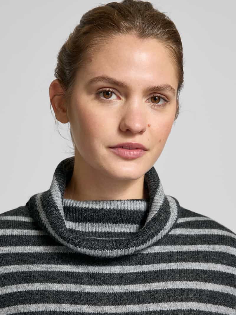 Only Korte gebreide pullover met col model 'TALIO'