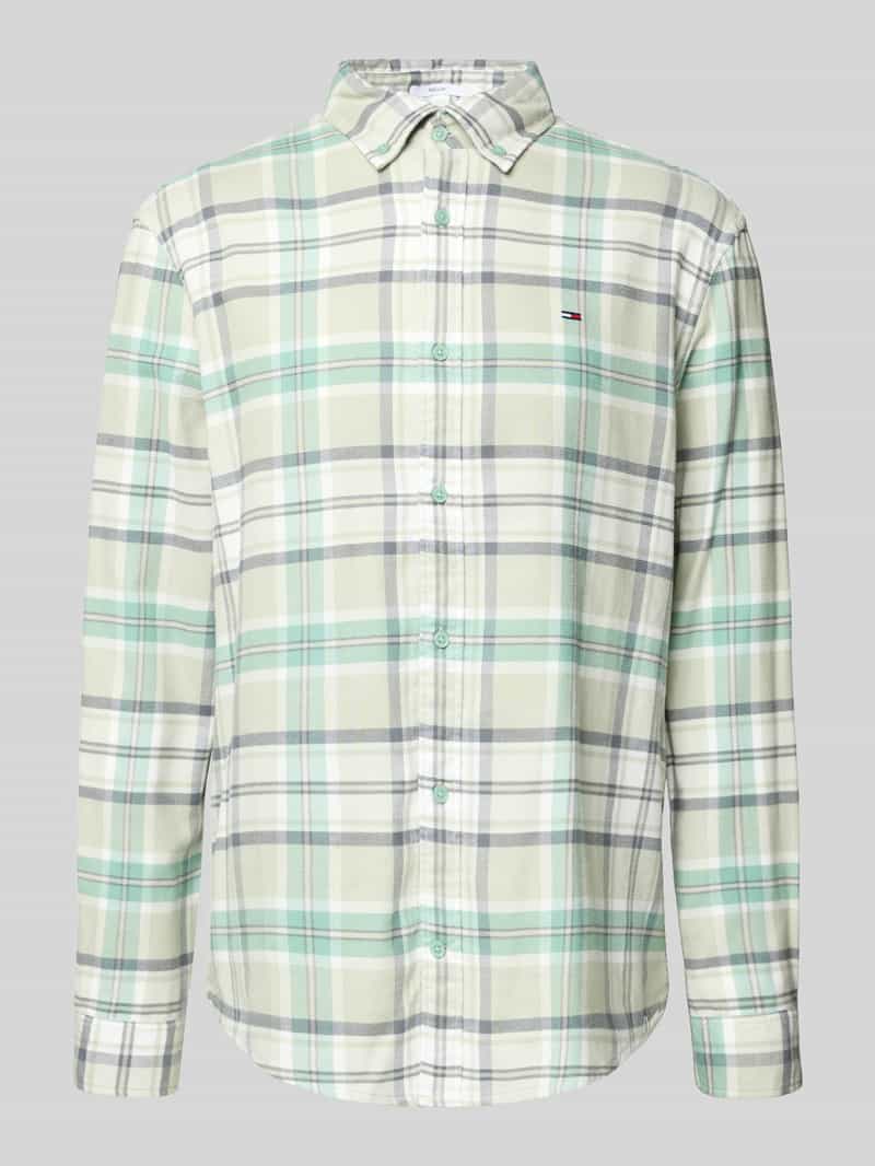 TOMMY JEANS Flanellen overhemd TJM REG FLANNEL CHECK SHIRT EXT