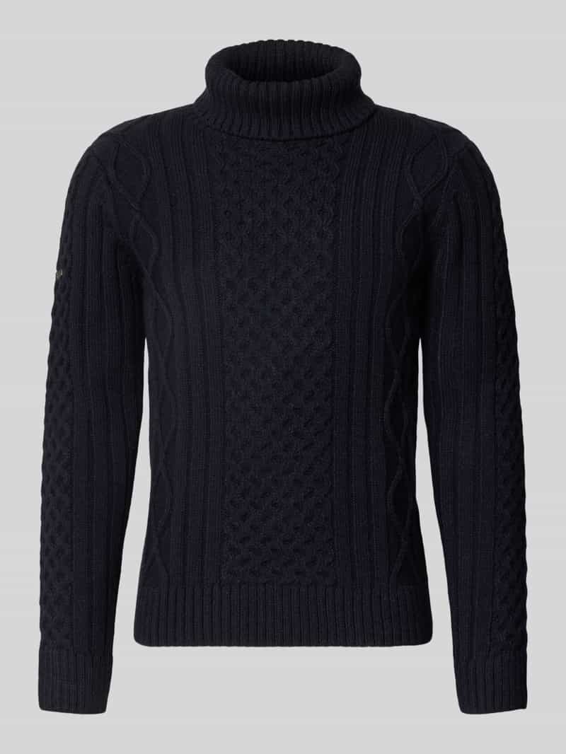 Superdry coltrui met kabelpatroon