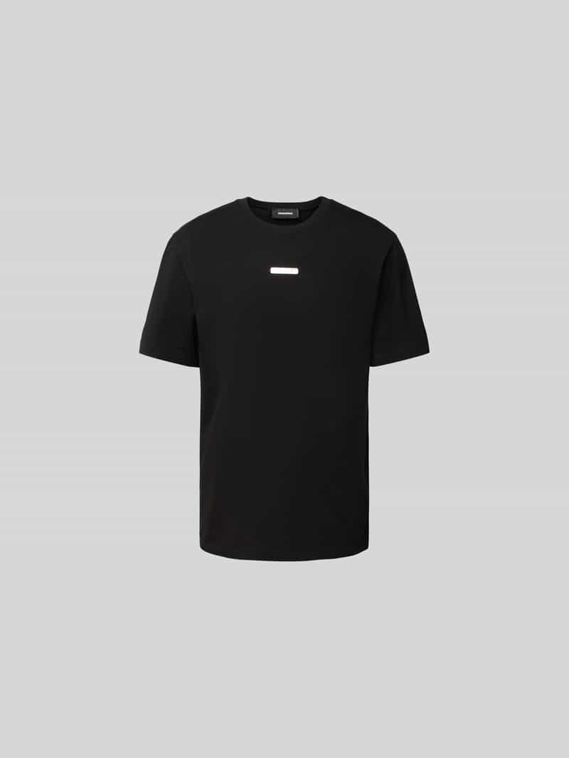 Regular fit t-shirt van puur katoen
