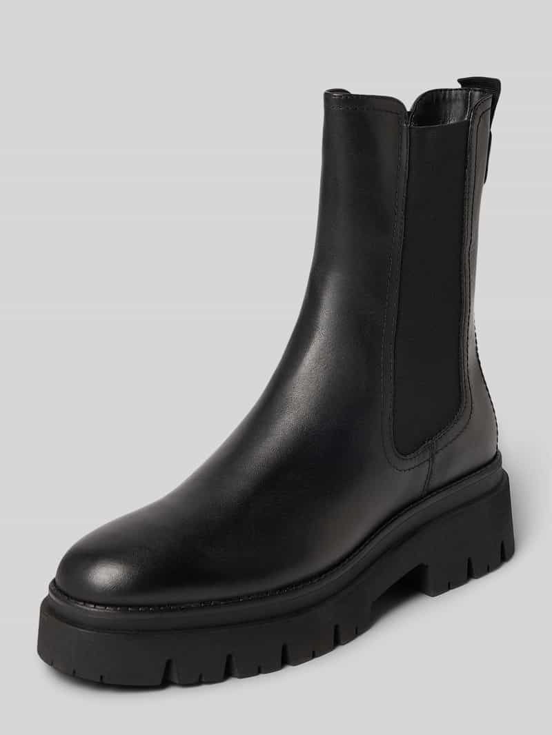 tamaris Chelsea boots van echt leer