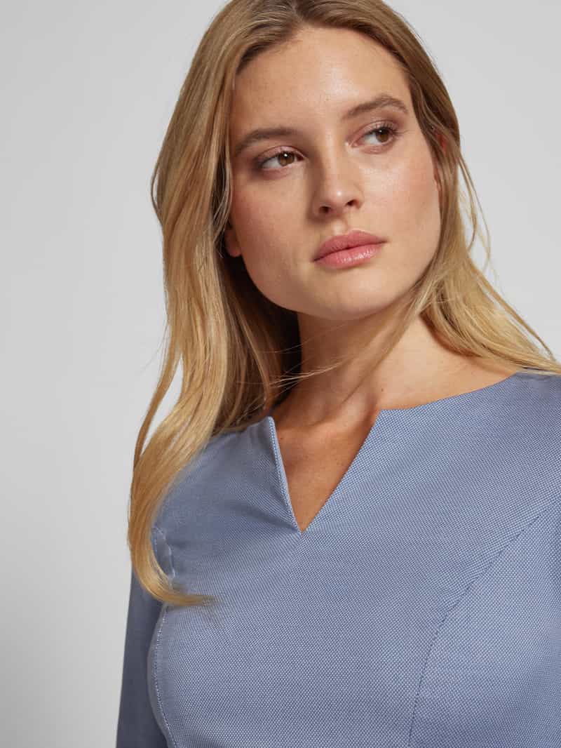 Christian Berg Woman Selection Knielange jurk met structuurmotief