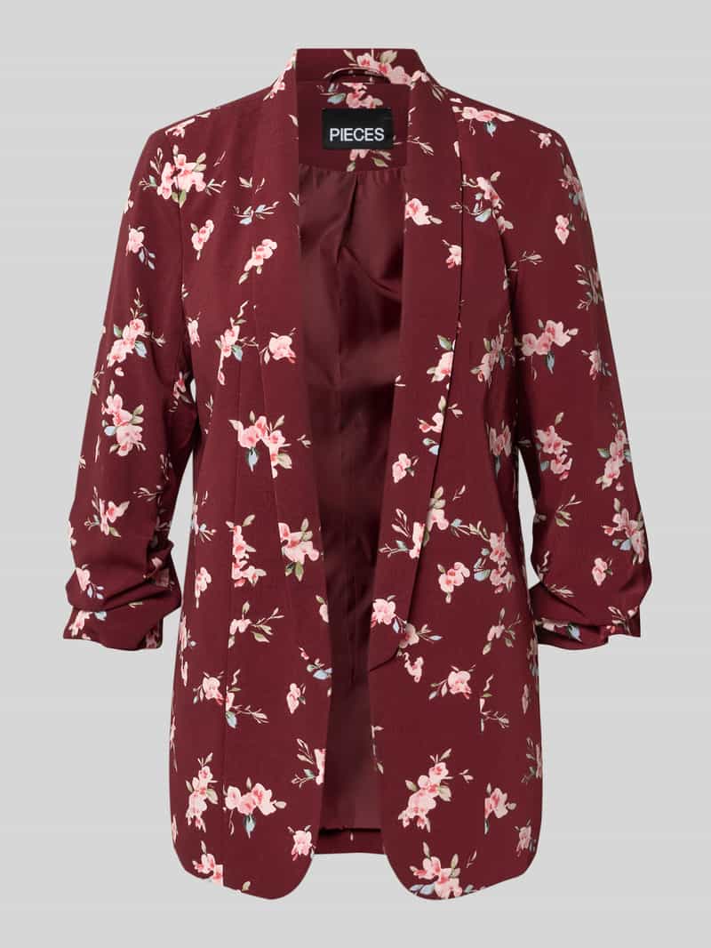 Pieces Blouseblazer PCBOSELLA 3/4 PRINTED BLAZER NOOS