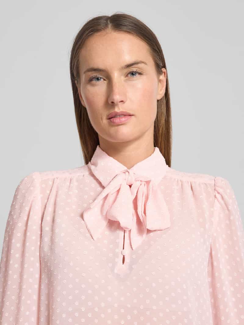 Christian Berg Woman Selection Blouseshirt met strikdetail