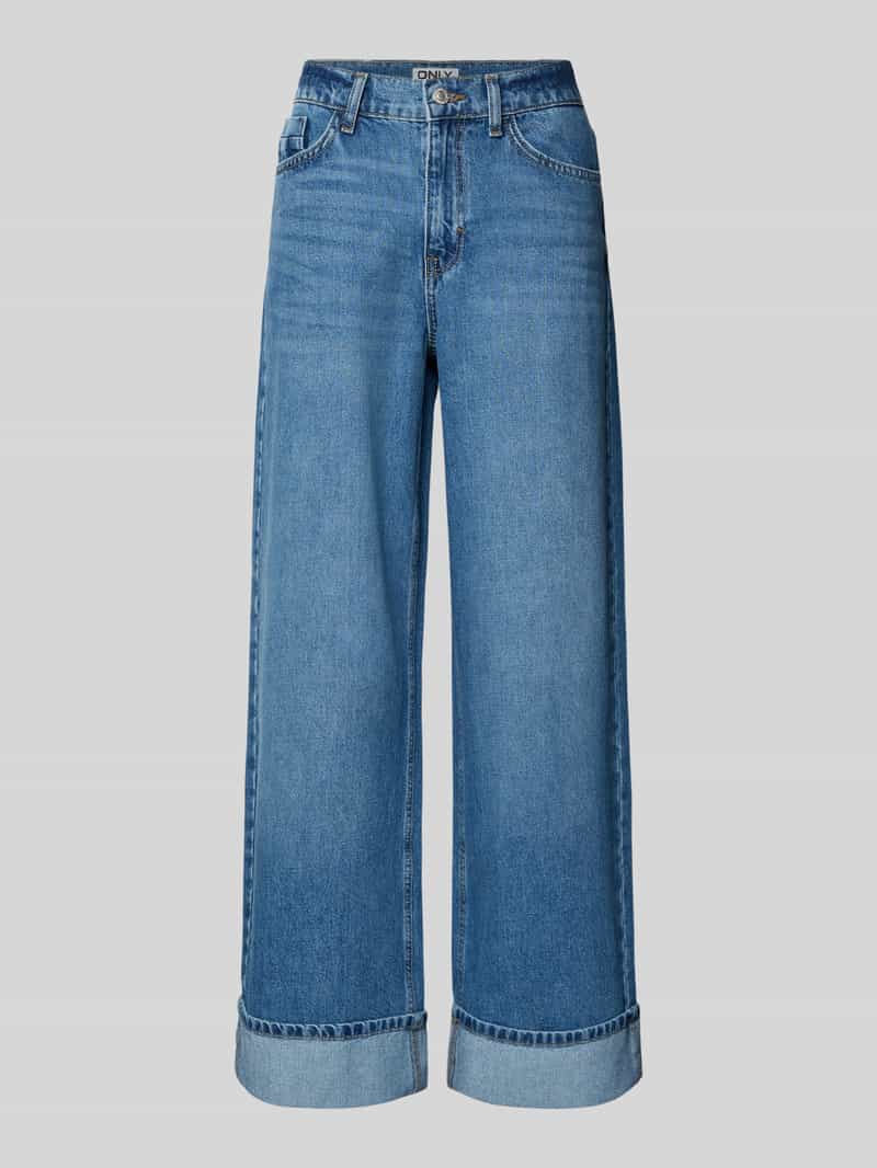 Only Wide leg jeans van puur katoen model 'HOPE'