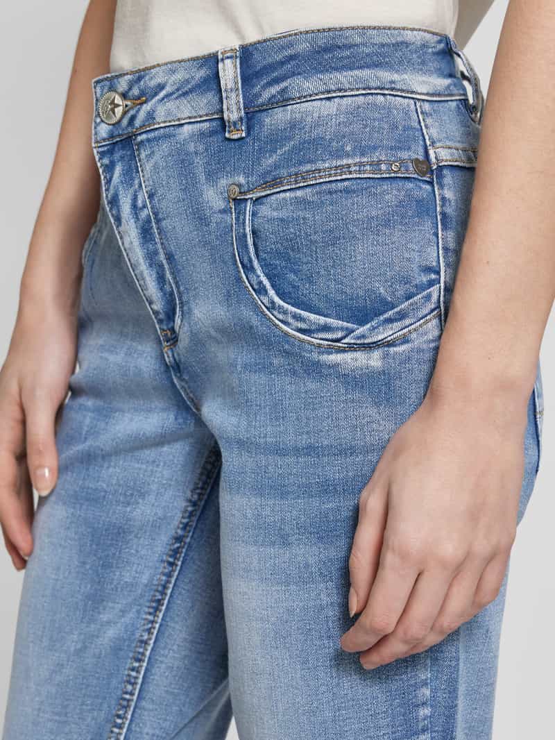 Buena Vista Straight fit jeans met viscose model 'Anna'
