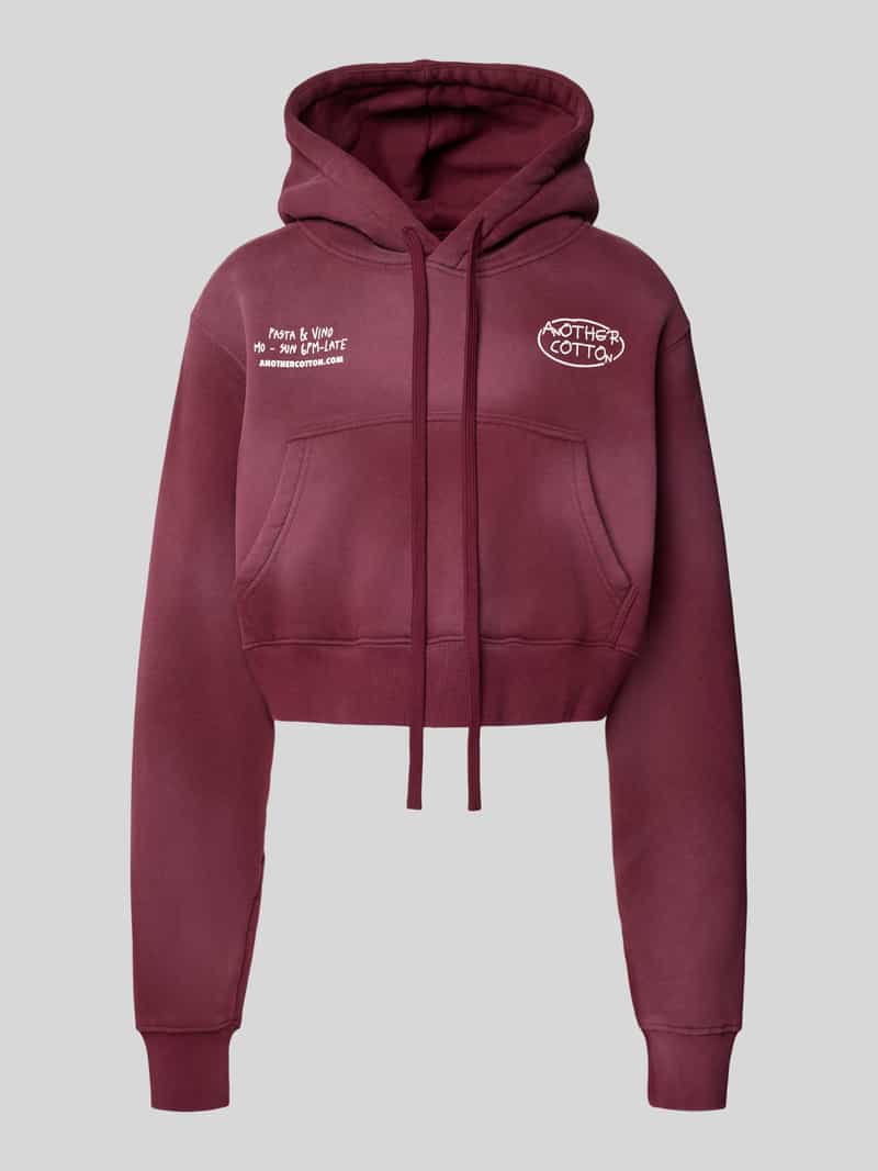 ANOTHER COTTON LAB Korte hoodie met capuchon