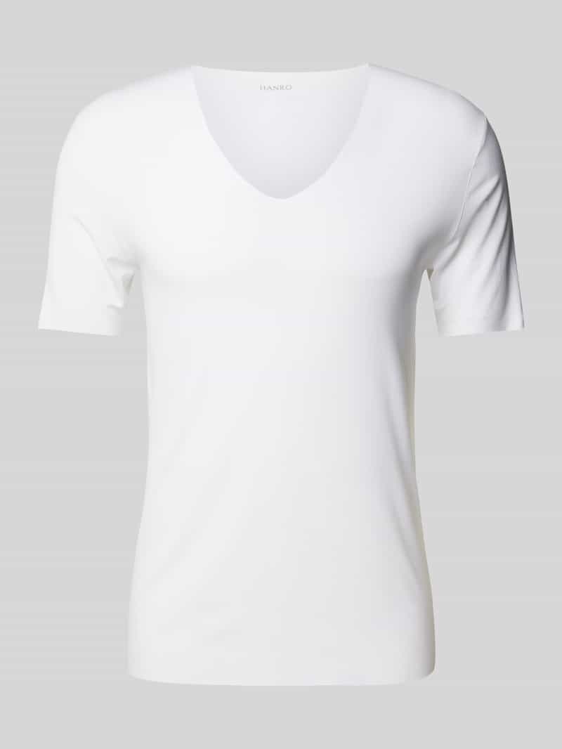 Hanro T-shirt met V-hals