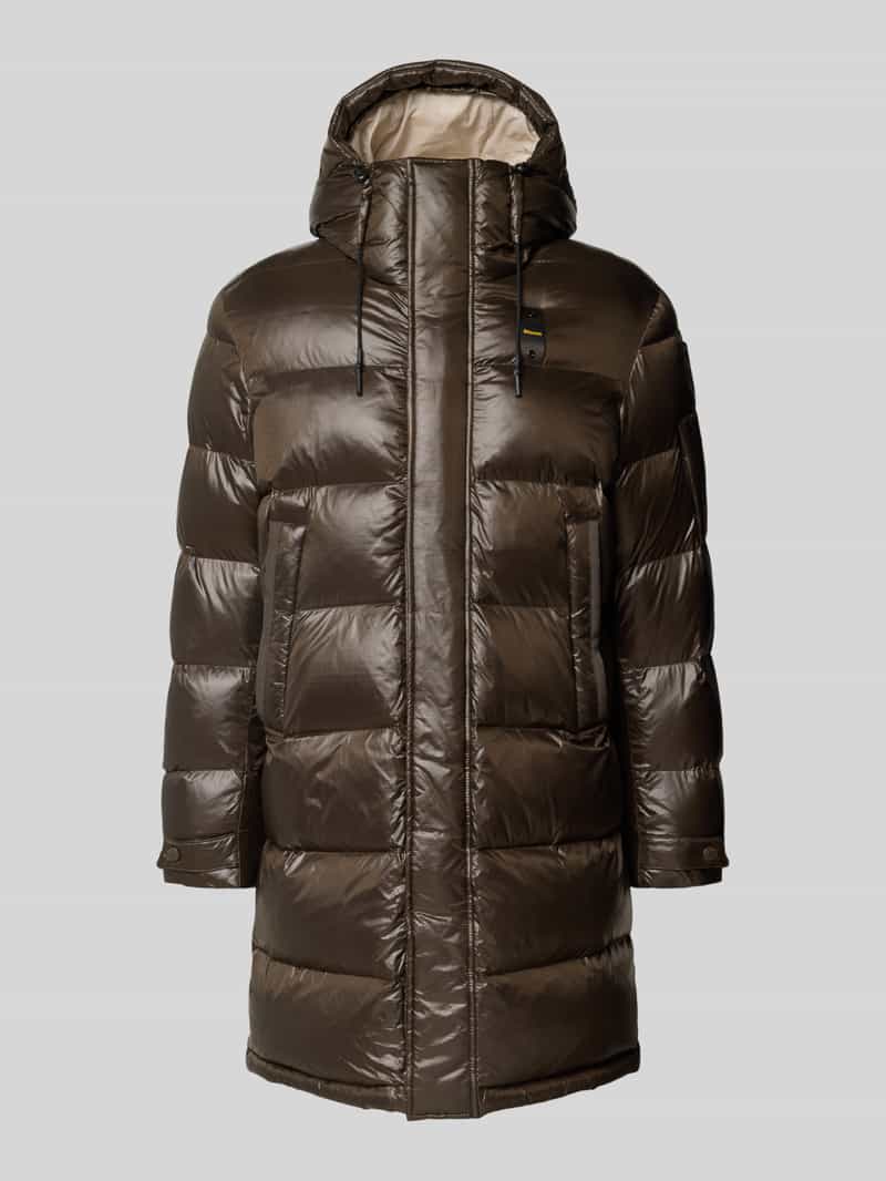 Blauer USA Gewatteerd jack met capuchon en steekzakken model 'ALDRICH'
