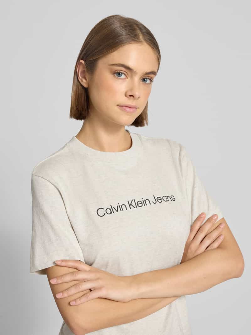 Calvin Klein Jeans T-shirt met labelprint