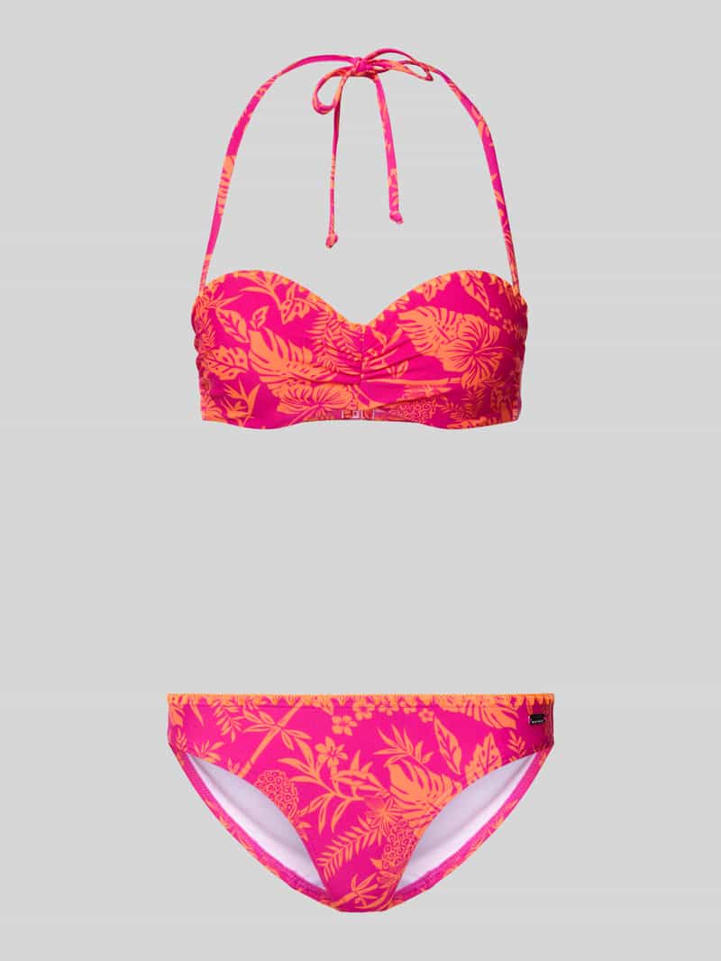 Bikini met all-over bloemendessin model 'Kensi'