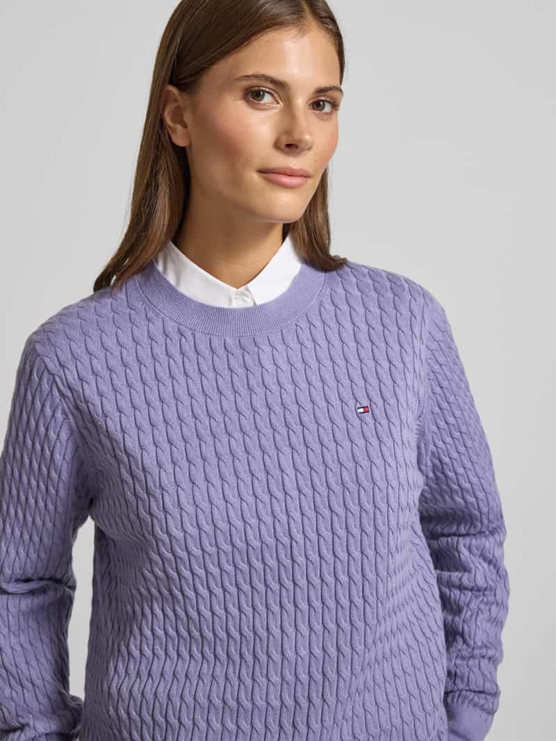 Tommy Hilfiger Regular fit pullover van puur katoen