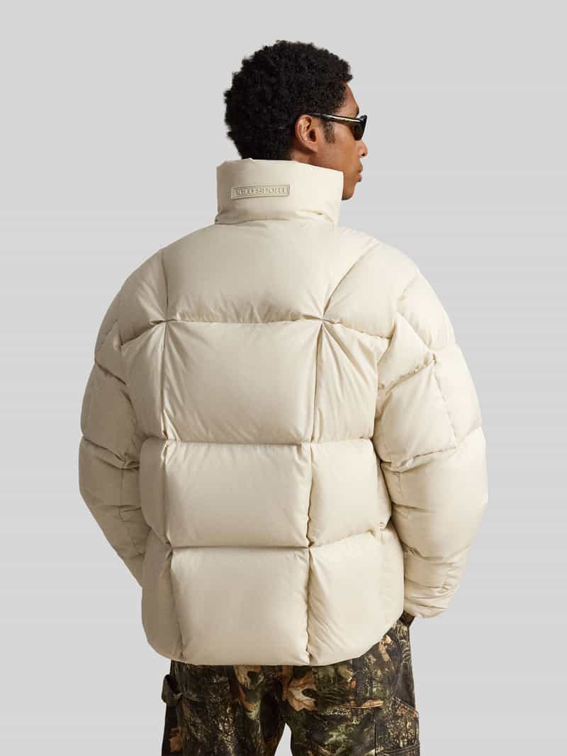 Polo Ralph Lauren Regular fit gewatteerd jack met logodetail