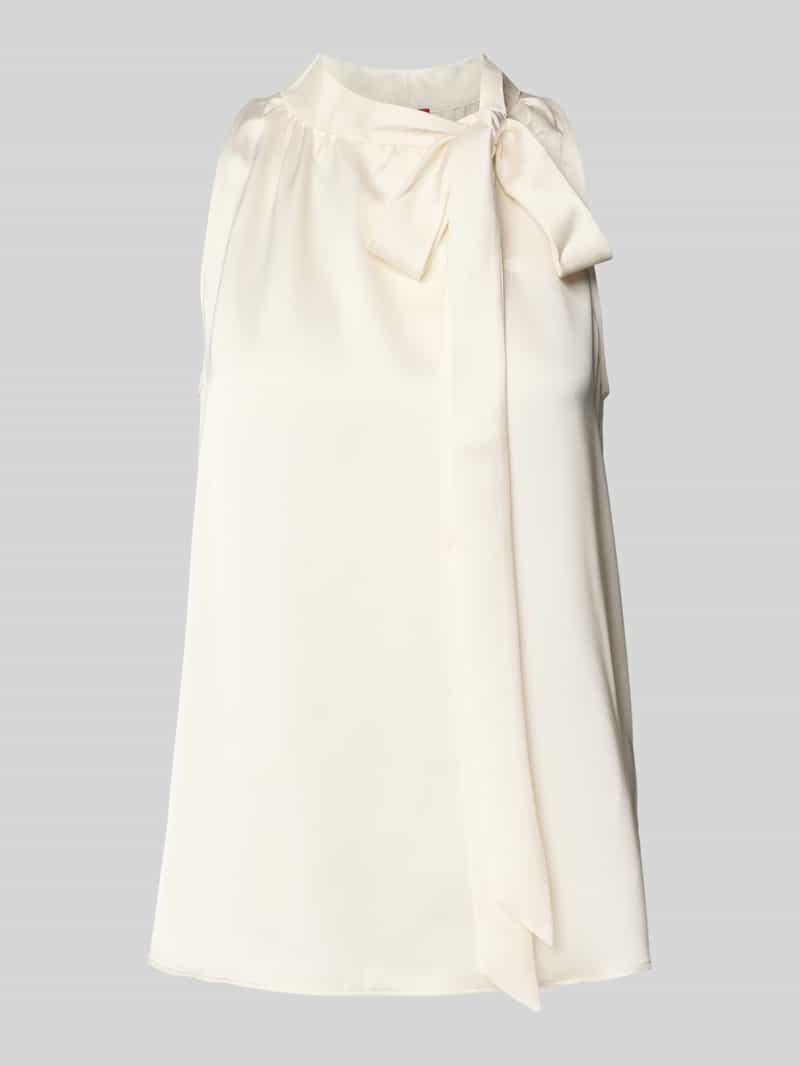 HUGO Blousetop van satijn model 'Celuni'