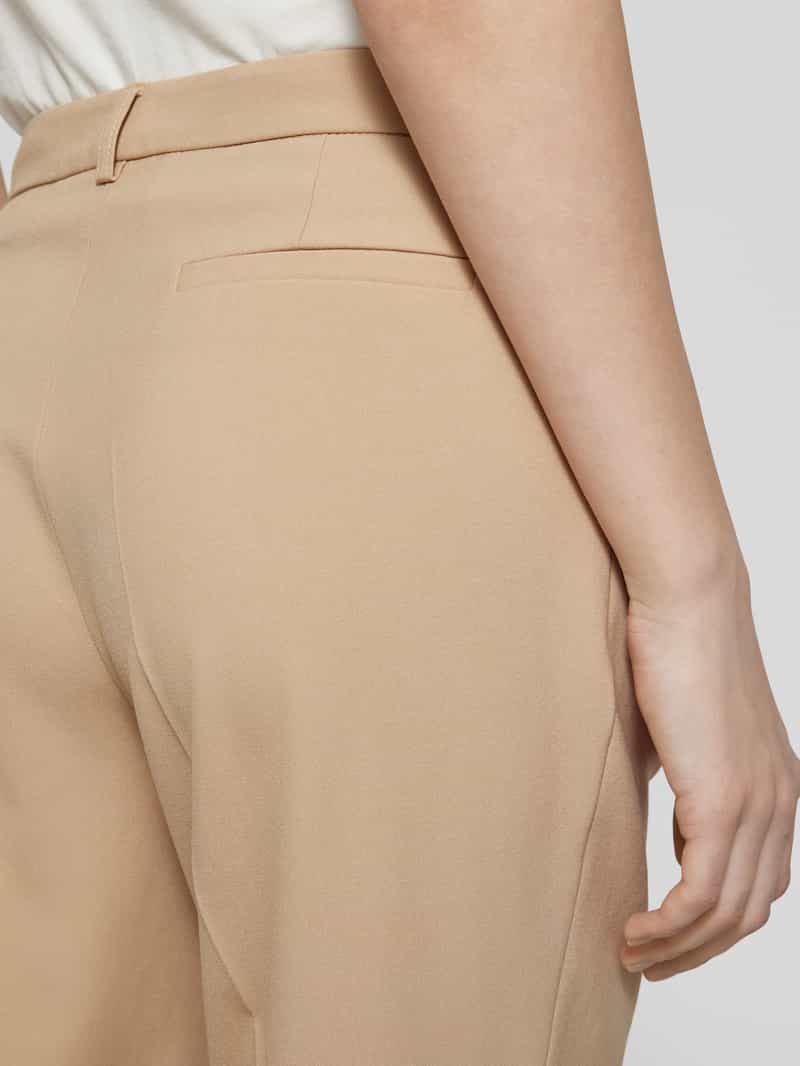 MORE & MORE Regular fit stoffen broek met persplooien