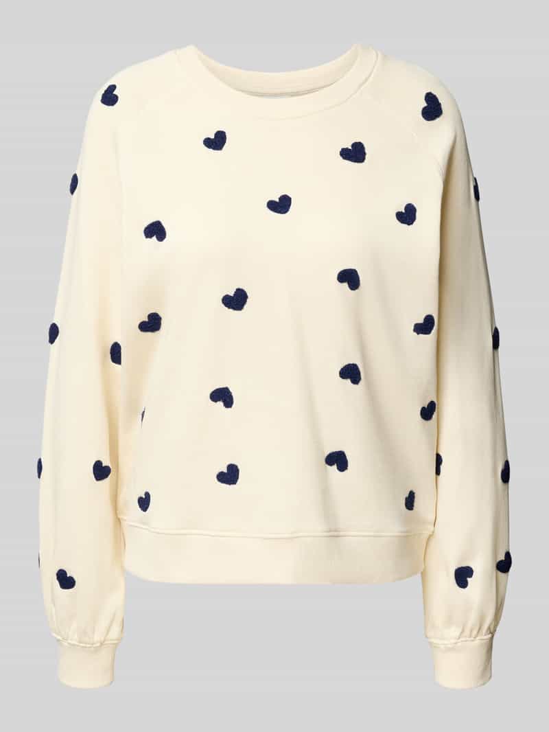 Ichi Sweatshirt met ribboorden model 'KASURA'