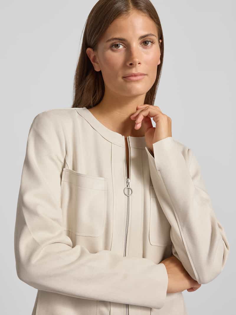 Betty Barclay Slim fit blazer met tweewegsritssluiting