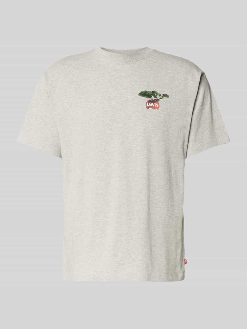 Levi's T-shirt met labelprint