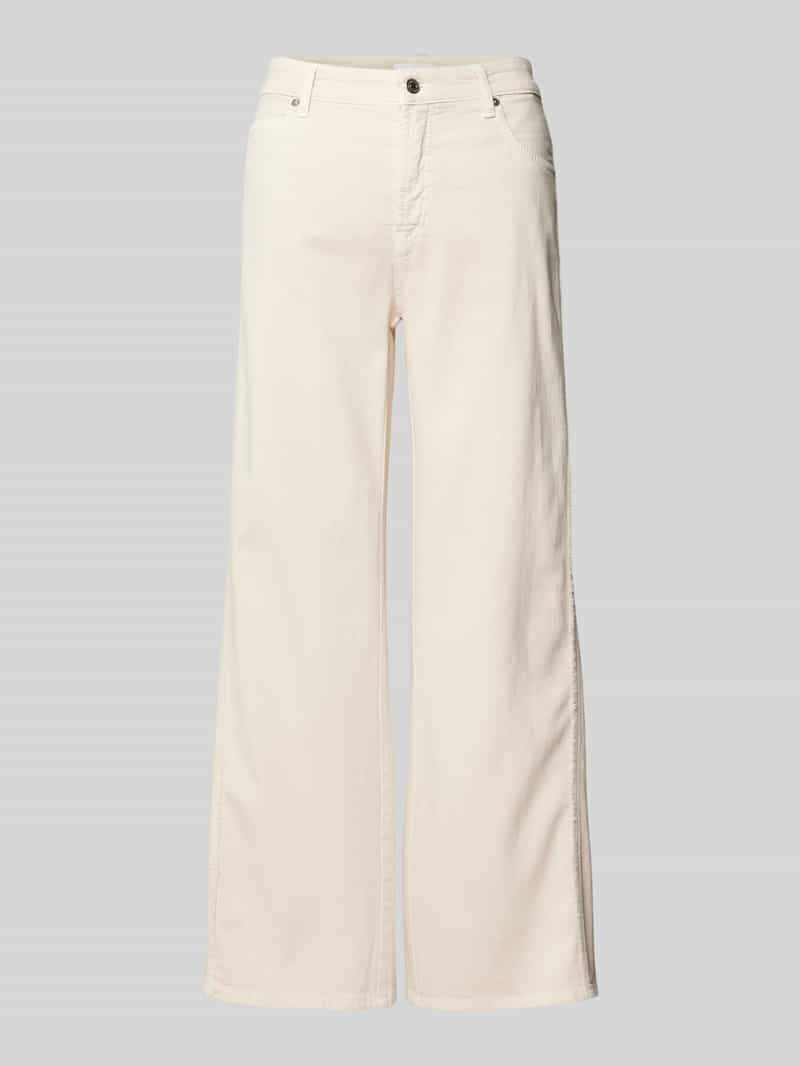 CAMBIO Wide leg jeans in 5-pocketmodel model 'PALAZZO PATCH'