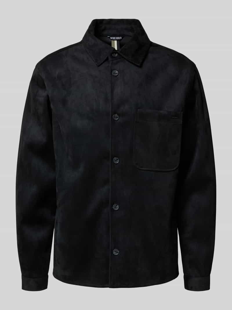 Antony Morato Overhemdjack met kentkraag