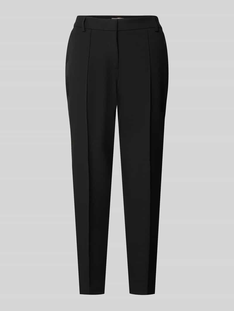 Slim fit stoffen broek met verkort model