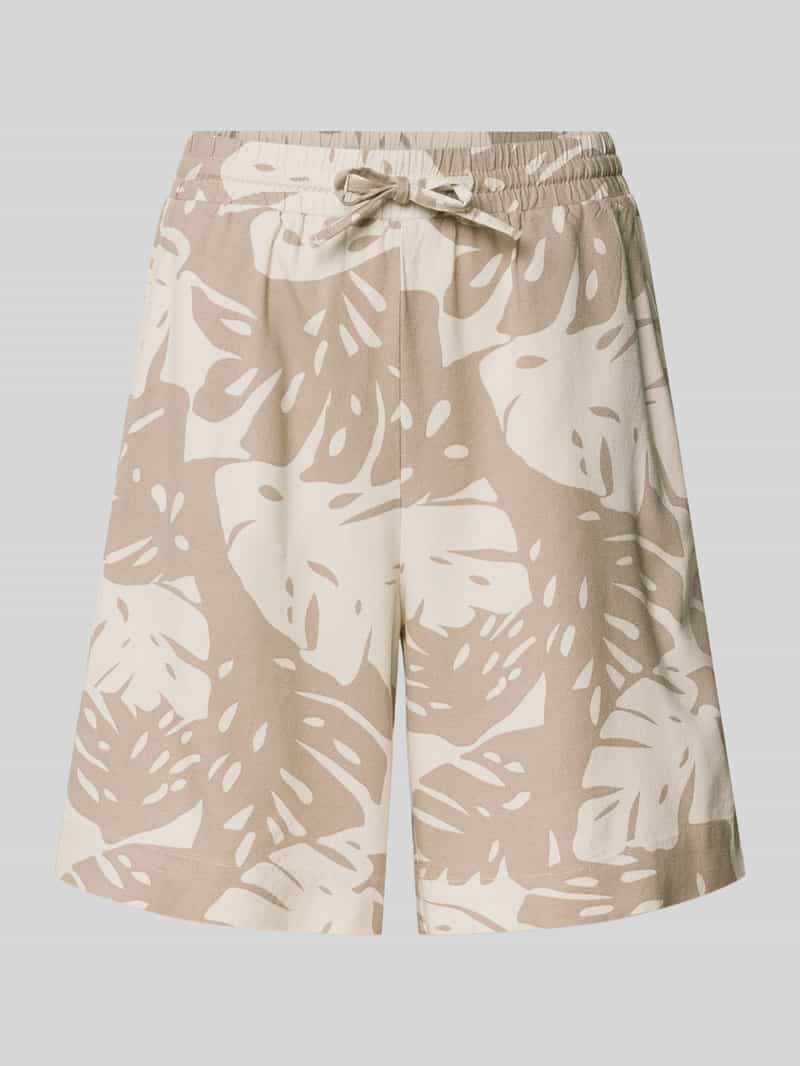 FREE QUENT Relaxed fit bermuda met tunnelkoord model 'Lavisco'