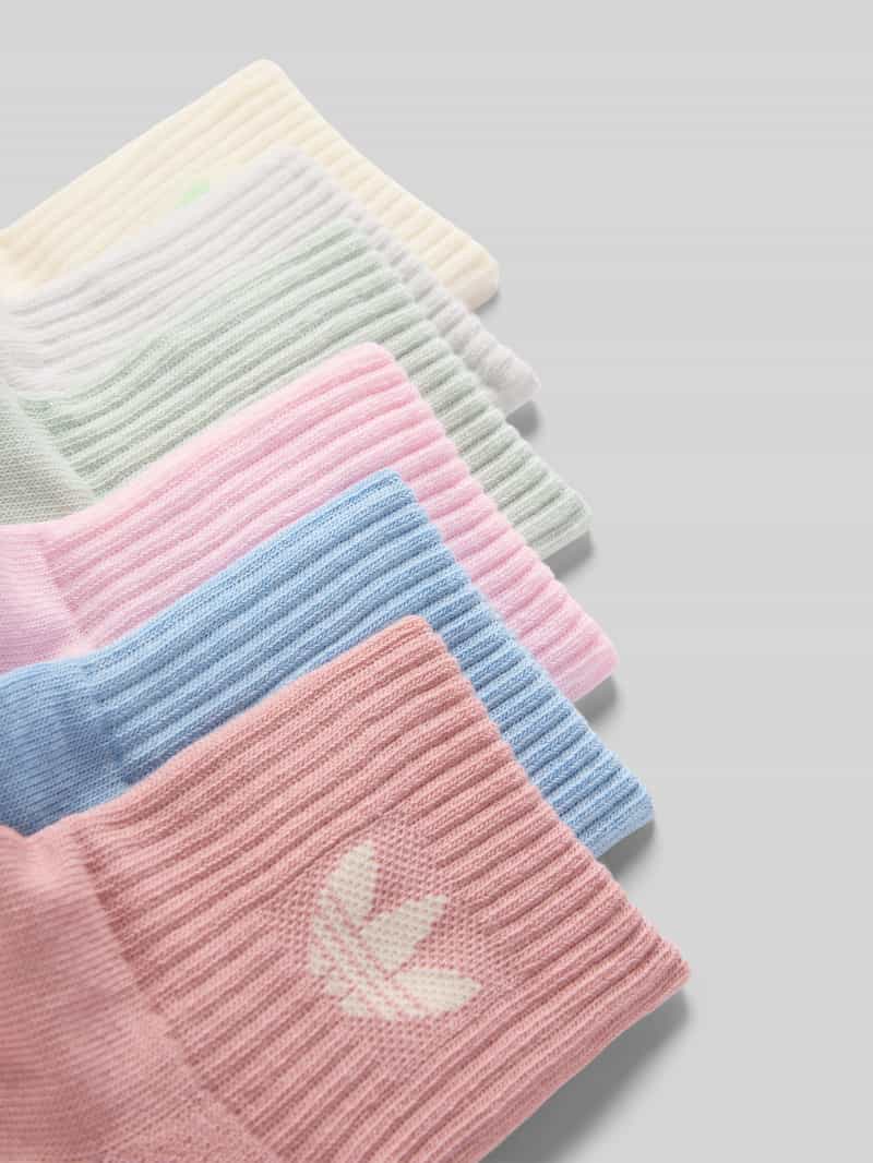 adidas Originals Sokken met labelprint in een set van 6 paar