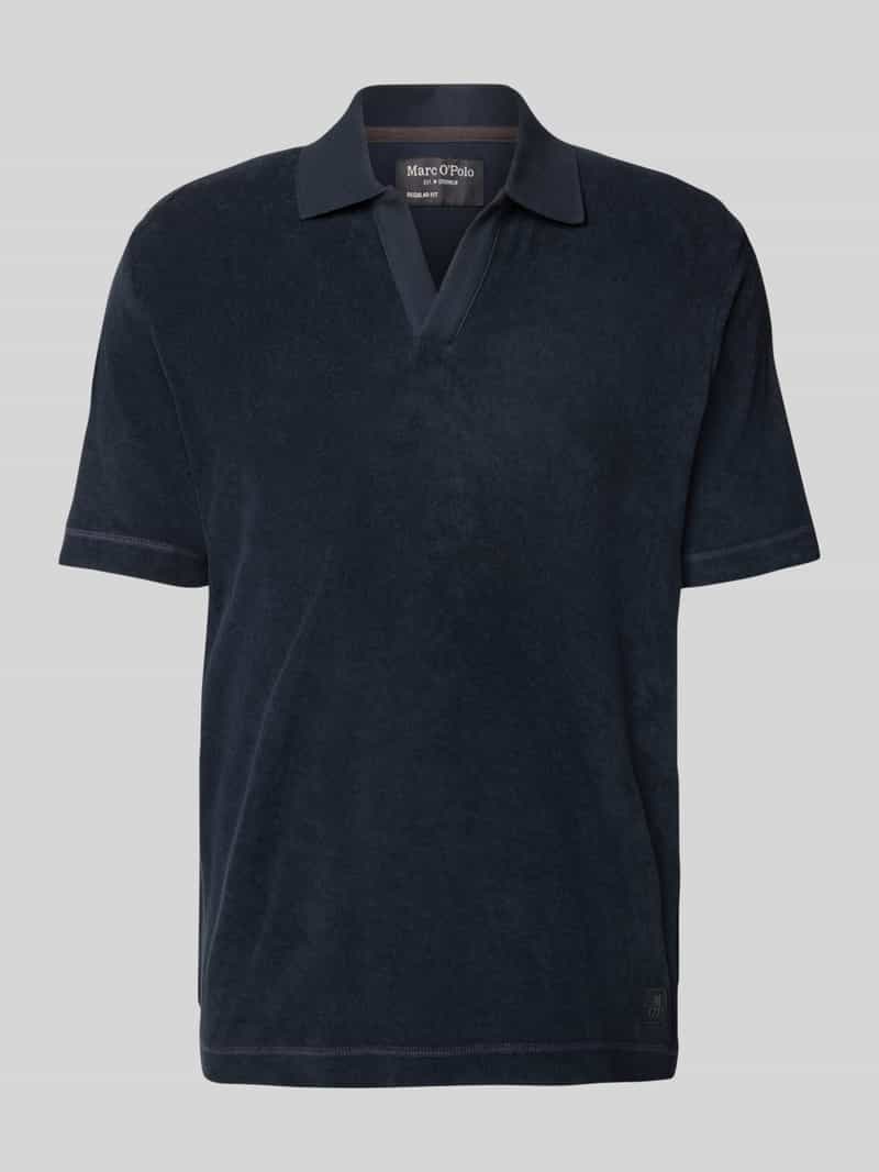 Marc O'Polo Regular fit poloshirt van badstof van katoen