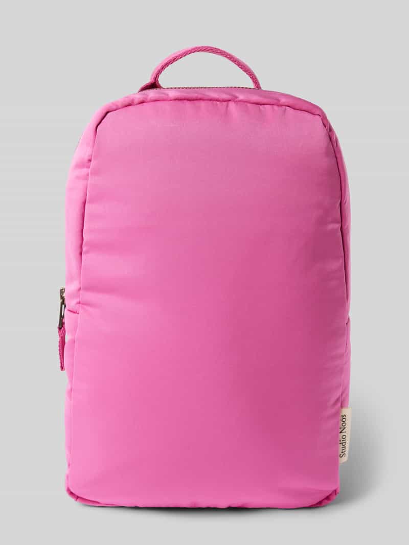 Rugzak met labeldetail, model 'Puffy'