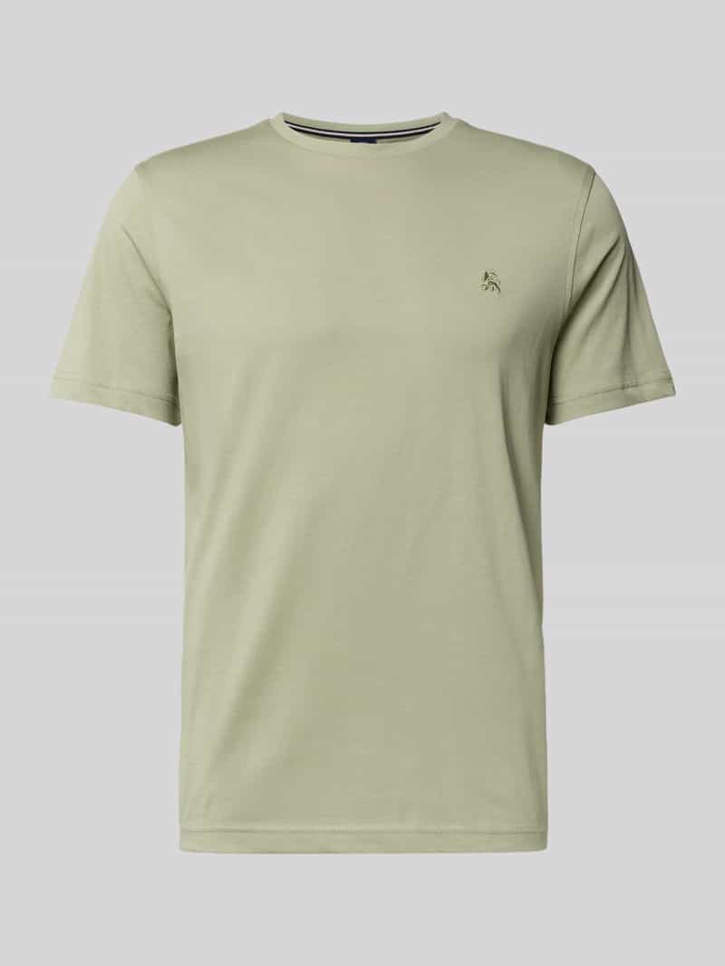 Lerros T-shirt met logostitching