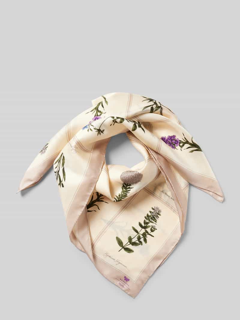 Weekend Max Mara Sjaal van zijde met labeldetail model 'ONESTO'