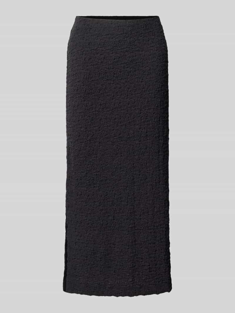 Tom Tailor Denim Nauwsluitende midirok van katoenmix