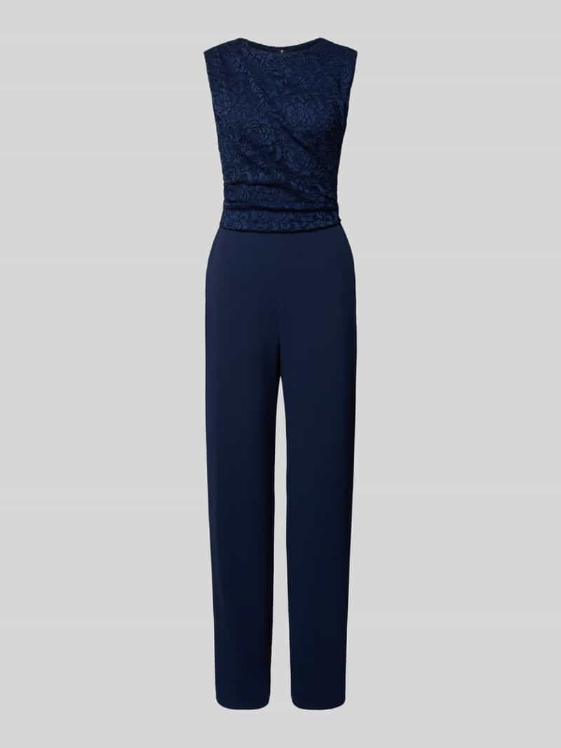 Swing Jumpsuit met etskanteffect