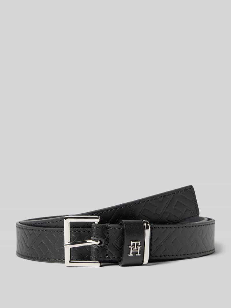 Tommy Hilfiger Leren riem met logo-monogram