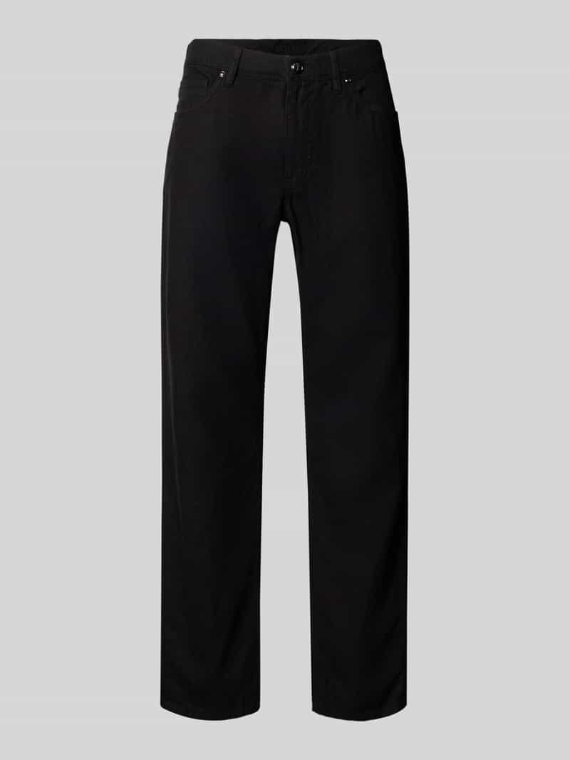 JOOP! Collection Regular fit linnen broek in 5-pocketmodel model 'Fortress'