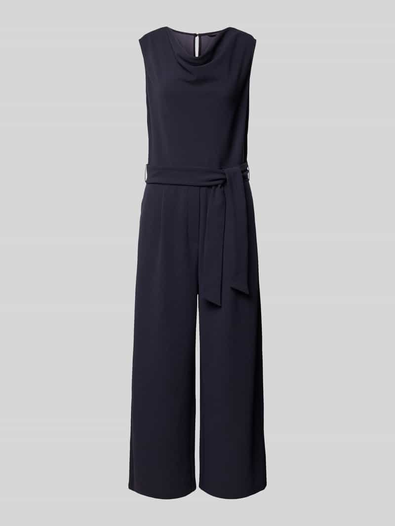 comma Jumpsuit met cascadehals