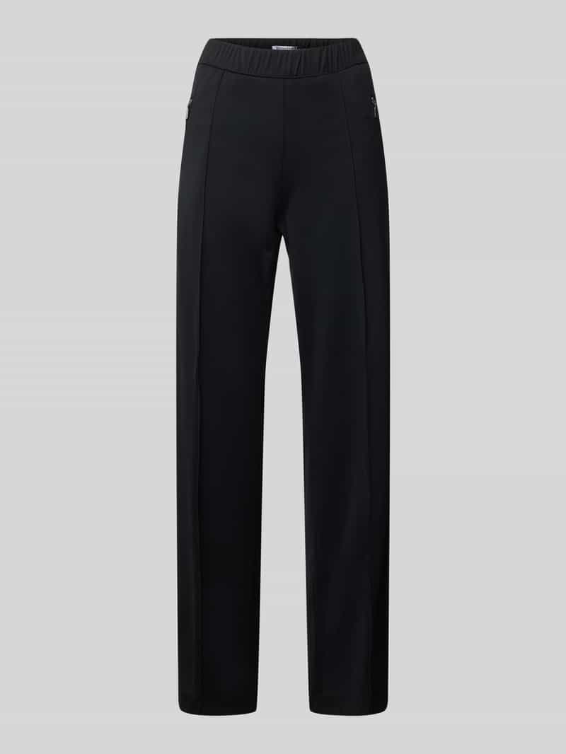 Raphaela By Brax Broek met elastische band model 'Peggy Flared'